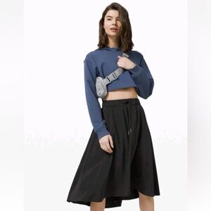 lululemon athletica Black High-Low Skirt